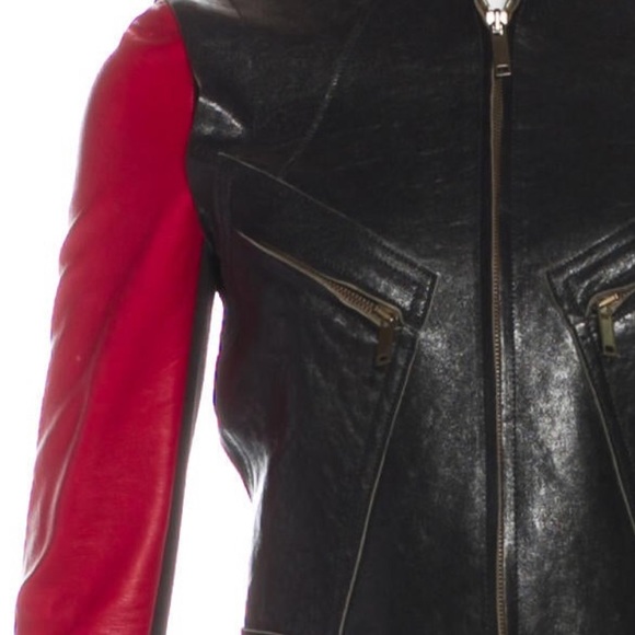 Uber-😎 Buttery lamb skin and black cow hide  with elastic through under arms - Picture 4 of 5